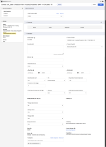 funding schedule contract create form